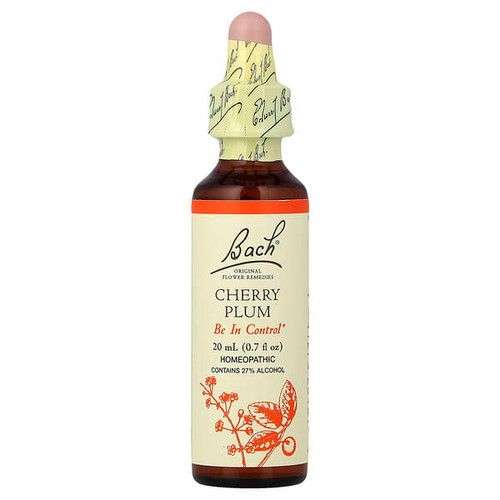 <img alt="Bach, Original Flower Remedies, Cherry Plum, 0.7 fl oz (20 ml)" title="Bach, Original Flower Remedies, Cherry Plum, 0.7 fl oz (20 ml),741273204619"