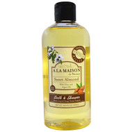 A La Maison de Provence, Bath & Shower Liquid Soap, Sweet Almond, 16.9 fl oz (500 ml)