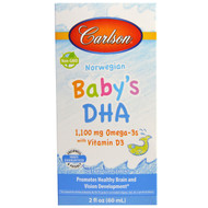 Carlson Labs, Babys DHA, 2 fl oz (60 ml)
