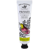 European Soaps, Pre de Provence, Private Collection, Hand Cream, Wild Celery & Tonka Bean, 2.3 fl oz (70 ml)