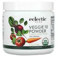 <img alt="Eclectic Herb, Veggie 10 Powder, 4.2 oz (120 g)" title="Eclectic Herb, Veggie 10 Powder, 4.2 oz (120 g),023363371297"