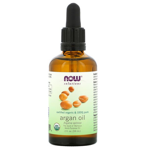 <img alt="NOW Foods, Solutions, Certified Organic & 100% Pure Argan Oil, 2 fl oz (59 ml)" title="NOW Foods, Solutions, Certified Organic & 100% Pure Argan Oil, 2 fl oz (59 ml),733739077349"