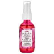<img alt="Heritage Store, Rose Castor Oil, 2 fl oz (59 ml)" title="Heritage Store, Rose Castor Oil, 2 fl oz (59 ml),076970893799"