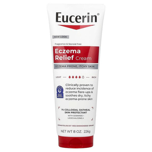 <img alt="Eucerin, Eczema Relief Cream, Fragrance Free, 8 oz (226 g)" title="Eucerin, Eczema Relief Cream, Fragrance Free, 8 oz (226 g),072140011871"