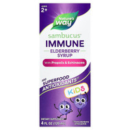 <img alt="Natures Way, Sambucus Kids, Immune Syrup Elderberry with Propolis & Echinacea, Ages 2+, 4 fl oz (120 ml)" title="Natures Way, Sambucus Kids, Immune Syrup Elderberry with Propolis & Echinacea, Ages 2+, 4 fl oz (120 ml),033674069738"