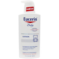 Eucerin, Baby, Lotion, Fragrance Free, 13.5 fl oz (400 ml)