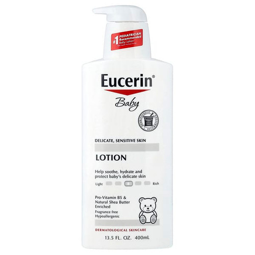 <img alt="Eucerin, Baby Lotion, Delicate, Sensitive Skin, Fragrance Free, 13.5 fl oz (400 ml)" title="Eucerin, Baby Lotion, Delicate, Sensitive Skin, Fragrance Free, 13.5 fl oz (400 ml),072140019839"