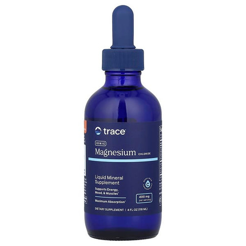 <img alt="Trace, Ionic Magnesium Chloride, 400 mg, 4 fl oz ( 118 ml)" title="Trace, Ionic Magnesium Chloride, 400 mg, 4 fl oz ( 118 ml),878941003530"