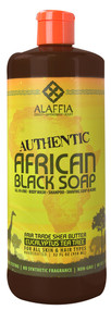 Alaffia Authentic African Black Soap Eucalyptus Tea Tree -- 32 fl oz