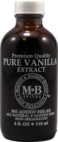 Morton & Bassett Pure Vanilla Extract -- 4 fl oz
