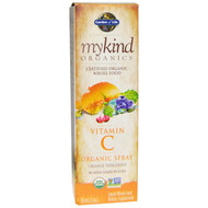 Garden of Life, mykind Organics, Vitamin C Organic Spray, Orange-Tangerine, 2 fl oz (58 ml)