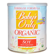 Natures One, Babys Only, Organic Toddler Formula, Soy, 12.7 oz (360 g)