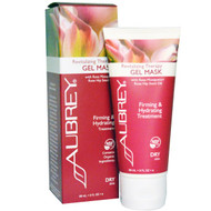 Aubrey Organics, Revitalizing Therapy Gel Mask, Dry Skin, 3 fl oz (89 ml)