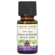 <img alt="Natures Answer, 100% Pure Organic Essential Oil Blend, Unwind & Destress, 0.5 fl oz (15 ml)" title="Natures Answer, 100% Pure Organic Essential Oil Blend, Unwind & Destress, 0.5 fl oz (15 ml),083000266980"