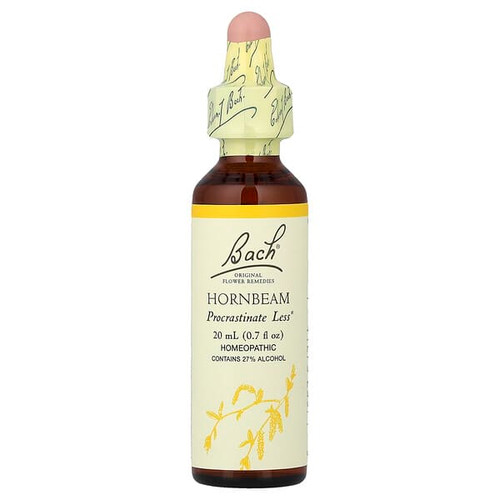 <img alt="Bach, Original Flower Remedies, Hornbeam, 0.7 fl oz (20 ml)" title="Bach, Original Flower Remedies, Hornbeam, 0.7 fl oz (20 ml),741273205715"