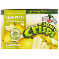 Brothers-All-Natural, Freeze Dried - Fruit-Crisps, Asian Pears, 12 Single-Serve Bags, 10 g Each