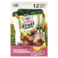 <img alt="Brothers-All-Natural, Fruit Crisps, Banana & Strawberries, 12 Single-Serve Bags, 0.42 oz (12 g) Each" title="Brothers-All-Natural, Fruit Crisps, Banana & Strawberries, 12 Single-Serve Bags, 0.42 oz (12 g) Each,894185000562"