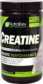 NutraKey Creatine Monohydrate -- 1.1 lbs