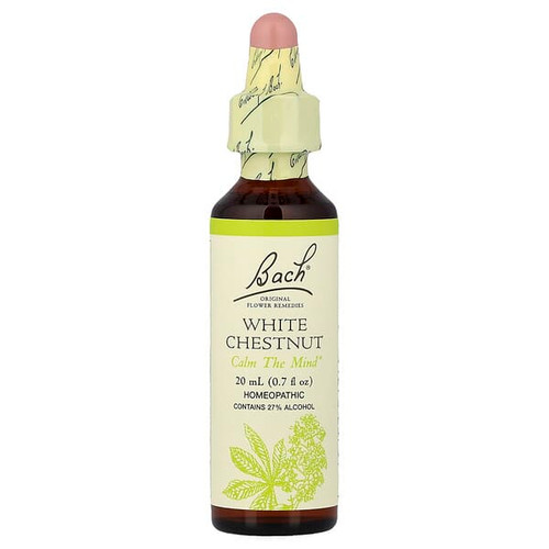 <img alt="Bach, Original Flower Remedies, White Chestnut, 0.7 fl oz (20 ml)" title="Bach, Original Flower Remedies, White Chestnut, 0.7 fl oz (20 ml),741273207511"