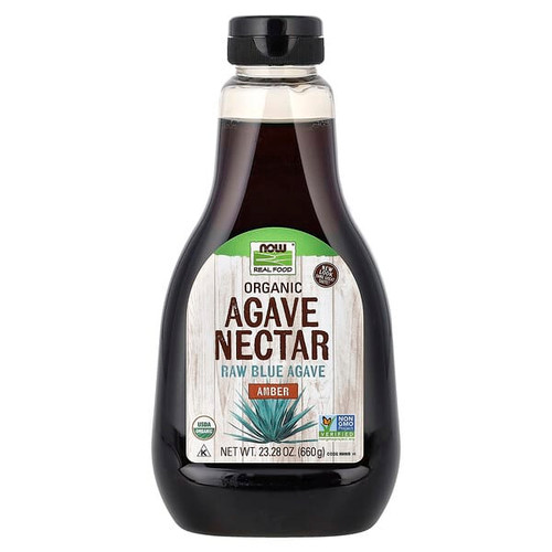 <img alt="NOW Foods, Real Food, Organic Agave Nectar, Amber, 23.28 oz (660 g)" title="NOW Foods, Real Food, Organic Agave Nectar, Amber, 23.28 oz (660 g),733739069092"