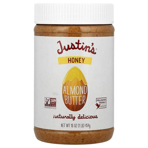 <img alt="Justins Nut Butter, Honey Almond Butter, 16 oz (454 g)" title="Justins Nut Butter, Honey Almond Butter, 16 oz (454 g),894455000025"