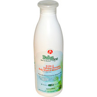 BabySpa, 3-In-1 Tearless Shampoo, Body Wash & Moisturizer, Stage 1 Newborn, Fresh Baby Scent, 13.5 fl oz (400 ml)
