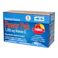 Trace Minerals Research Electrolyte Stamina Power Pak Raspberry -- 30 Packets
