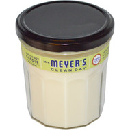 Mrs. Meyers Clean Day, Scented Soy Candle, Lemon Verbena Scent, 7.2 oz (204 g)