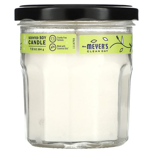 <img alt="Mrs. Meyers Clean Day, Scented Soy Candle, Lemon Verbena, 7.2 oz (204 g)" title="Mrs. Meyers Clean Day, Scented Soy Candle, Lemon Verbena, 7.2 oz (204 g),808124421165"