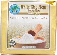 Authentic Foods White Rice Flour Superfine Gluten Free -- 3 lbs
