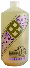 Everyday Shea, Bubble Bath, Lavender, 32 fl oz (950 ml)