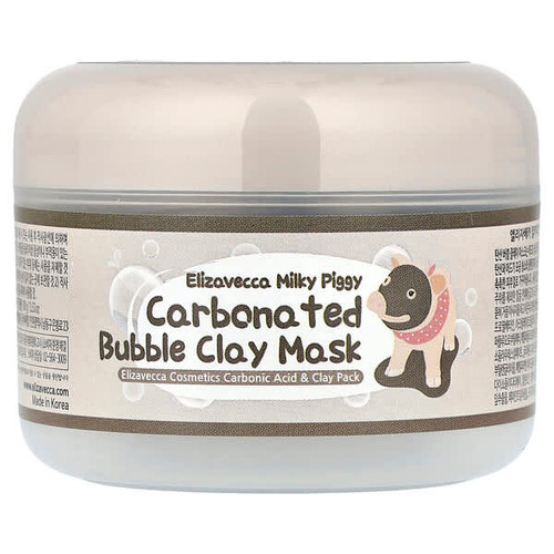 <img alt="Elizavecca, Milky Piggy, Carbonated Bubble Clay Beauty Mask, 3.53 oz (100 g)" title="Elizavecca, Milky Piggy, Carbonated Bubble Clay Beauty Mask, 3.53 oz (100 g),8809071369427"