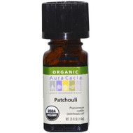 Aura Cacia, Organic, Patchouli, .25 fl oz (7.4 ml)