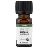 <img alt="Aura Cacia, Pure Essential Oil, Organic Patchouli, 0.25 fl oz (7.4 ml)" title="Aura Cacia, Pure Essential Oil, Organic Patchouli, 0.25 fl oz (7.4 ml),051381908058"