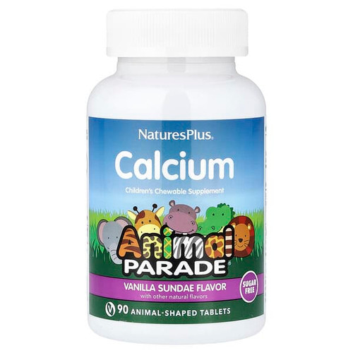 <img alt="NaturesPlus, Animal Parade, Calcium Childrens Chewable Supplement, Vanilla Sundae, 90 Animal-Shaped Tablets" title="NaturesPlus, Animal Parade, Calcium Childrens Chewable Supplement, Vanilla Sundae, 90 Animal-Shaped Tablets,097467299214"
