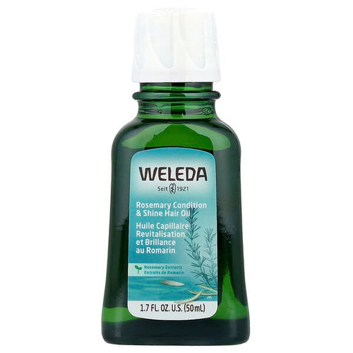 <img alt="Weleda, Condition & Shine Hair Oil, Rosemary Extracts, 1.7 fl oz (50 ml)" title="Weleda, Condition & Shine Hair Oil, Rosemary Extracts, 1.7 fl oz (50 ml),4001638095631"
