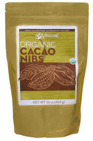 Vitaco, Certified Organic Cacao Nibs - Non-GMO - 16 oz (454 g)
