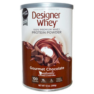 Designer Protein Protein Powder Gourmet Chocolate -- 12 oz