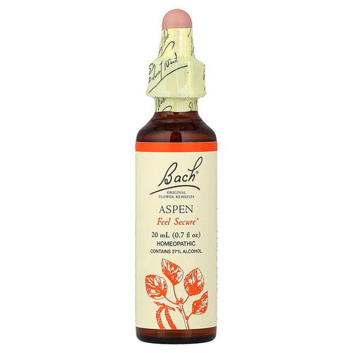 <img alt="Bach, Original Flower Remedies, Aspen, 0.7 fl oz (20 ml)" title="Bach, Original Flower Remedies, Aspen, 0.7 fl oz (20 ml),741273204213"