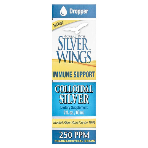 <img alt="Natural Path Silver Wings, Colloidal Silver, 2 fl oz (60 ml)" title="Natural Path Silver Wings, Colloidal Silver, 2 fl oz (60 ml),613405110115"