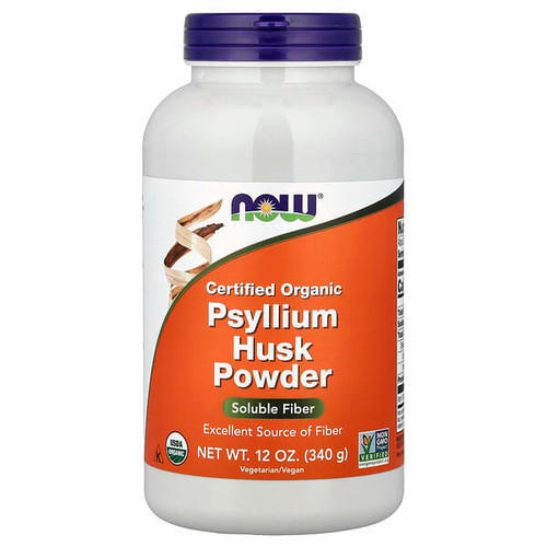 <img alt="NOW Foods, Certified Organic Psyllium Husk Powder, 12 oz (340 g)" title="NOW Foods, Certified Organic Psyllium Husk Powder, 12 oz (340 g),733739059666"