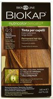 BioKap Nutricolor Delicato Permanent Hair Dye 9.3 Extra Light Golden Blond -- 4.67 fl oz