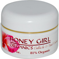 Honey Girl Organics Cuticle & Nail Creme -- 0.5 fl oz