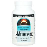 <img alt="Source Naturals, L-Methionine Powder, 3.53 oz (100 g)" title="Source Naturals, L-Methionine Powder, 3.53 oz (100 g),021078001454"