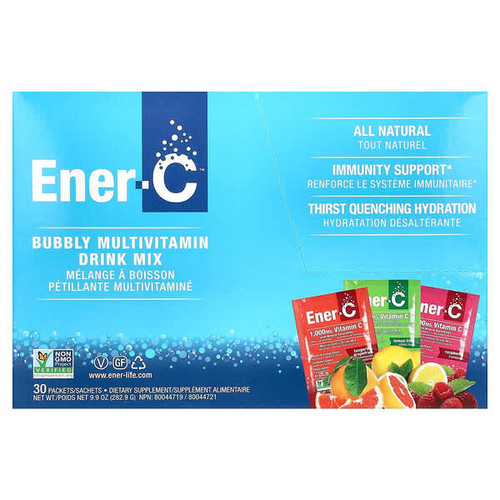 <img alt="Ener-C, Bubbly Multi-Vitamin Drink Mix, Variety Pack, 1,000 mg, 30 Packets, 9.9 oz (282.9 g)" title="Ener-C, Bubbly Multi-Vitamin Drink Mix, Variety Pack, 1,000 mg, 30 Packets, 9.9 oz (282.9 g),873024001045"