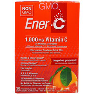Ener-C, Vitamin C, Effervescent Powdered Drink Mix, Tangerine Grapefruit, 30 Packets, 10.0 oz (283.5 g)