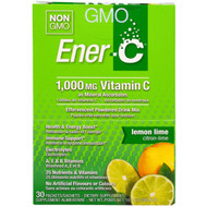 Ener-C, Vitamin C, Effervescent Powdered Drink Mix, Lemon Lime, 30 Packets, 10.1 oz. (285.6 g)