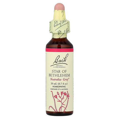 <img alt="Bach, Original Flower Remedies, Star of Bethlehem, 0.7 fl oz (20 ml)" title="Bach, Original Flower Remedies, Star of Bethlehem, 0.7 fl oz (20 ml),741273206910"