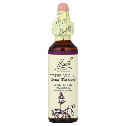 <img alt="Bach, Original Flower Remedies, Water Violet, 0.7 fl oz (20 ml)" title="Bach, Original Flower Remedies, Water Violet, 0.7 fl oz (20 ml),741273207412"