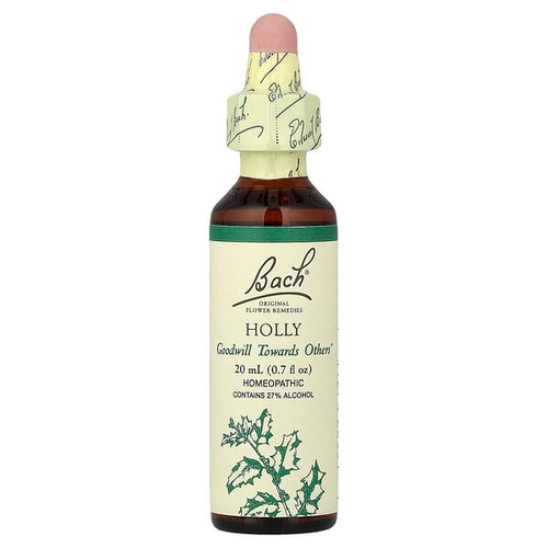 <img alt="Bach, Original Flower Remedies, Holly, 0.7 fl oz (20 ml)" title="Bach, Original Flower Remedies, Holly, 0.7 fl oz (20 ml),741273205517"